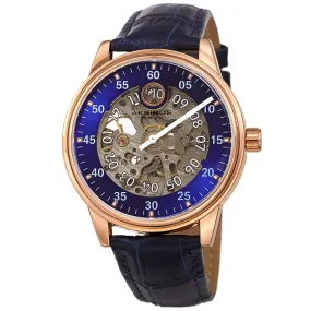 Akribos Xxiv Automatic Blue Dial Men's Watch AK1111RGBU