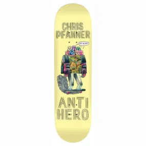 Anti Hero Skateboards Chris Pfanner Hug The Pavement Deck 8.06"