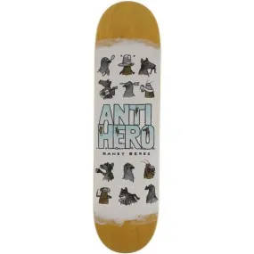 Anti Hero Skateboards Raney Beres Usual Suspect Deck 8.38"