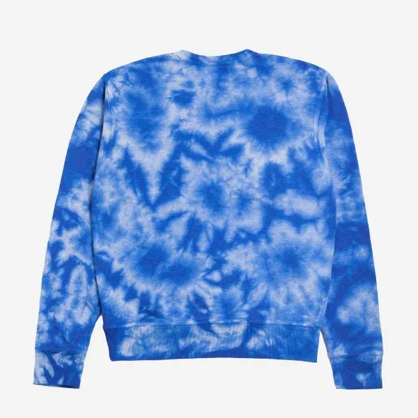 CHAMPION - Men - Crush Dye Crew - Royal Blue Tie Dye