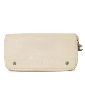 Chanel Ivory Caviar Leather Wallet