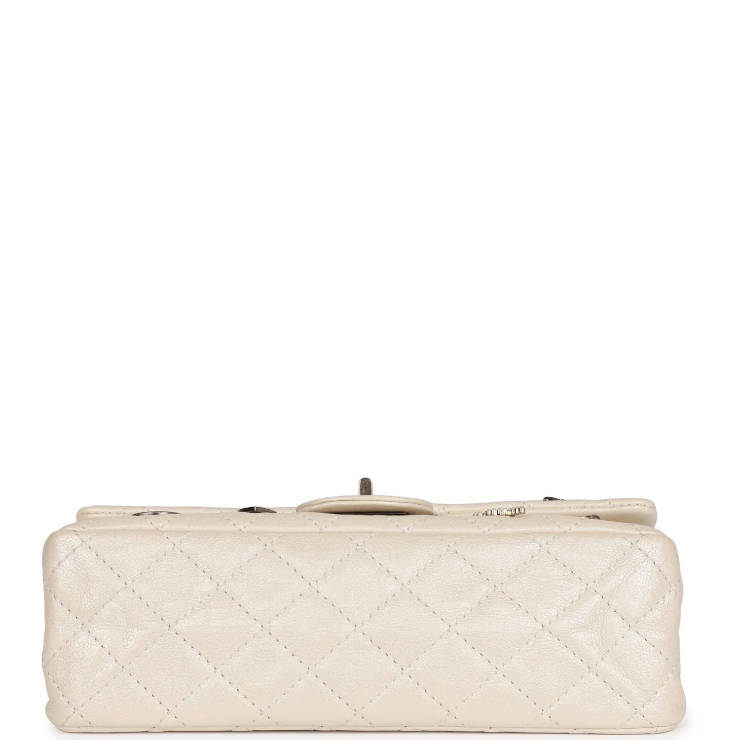 Chanel Reissue 225 2.55 Lucky Charms Double Flap Bag Ivory Aged Calfskin Ruthenium Hardware