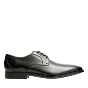 Clarks Gilman Lace Black Leather - 26127654