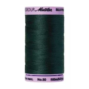 Cotton Sewing Thread - Bayberry Green 500m/547yd - Mettler Silk Finish All Purpose