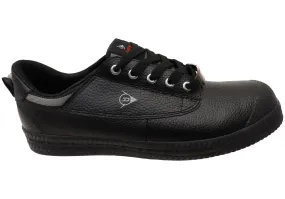 Dunlop Volley Safety Leather Mens Lace Up Shoes