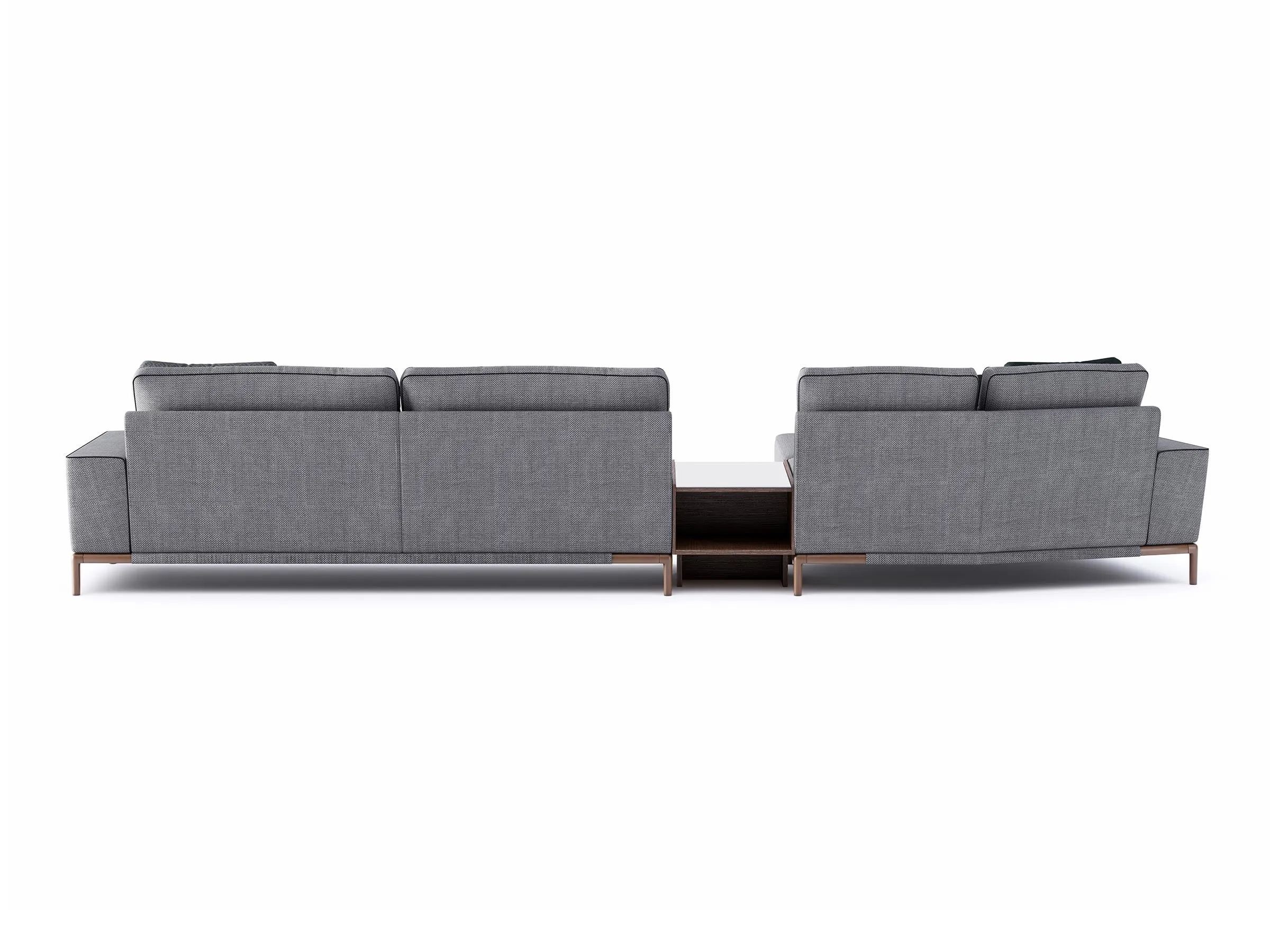 Gola Moon Sectional Sofa With Table