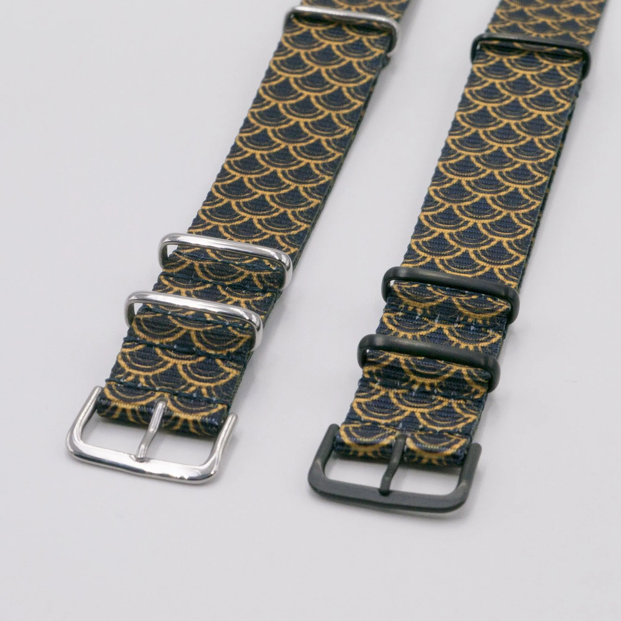 Golden Serpent 2 Piece Graphic Watch Strap