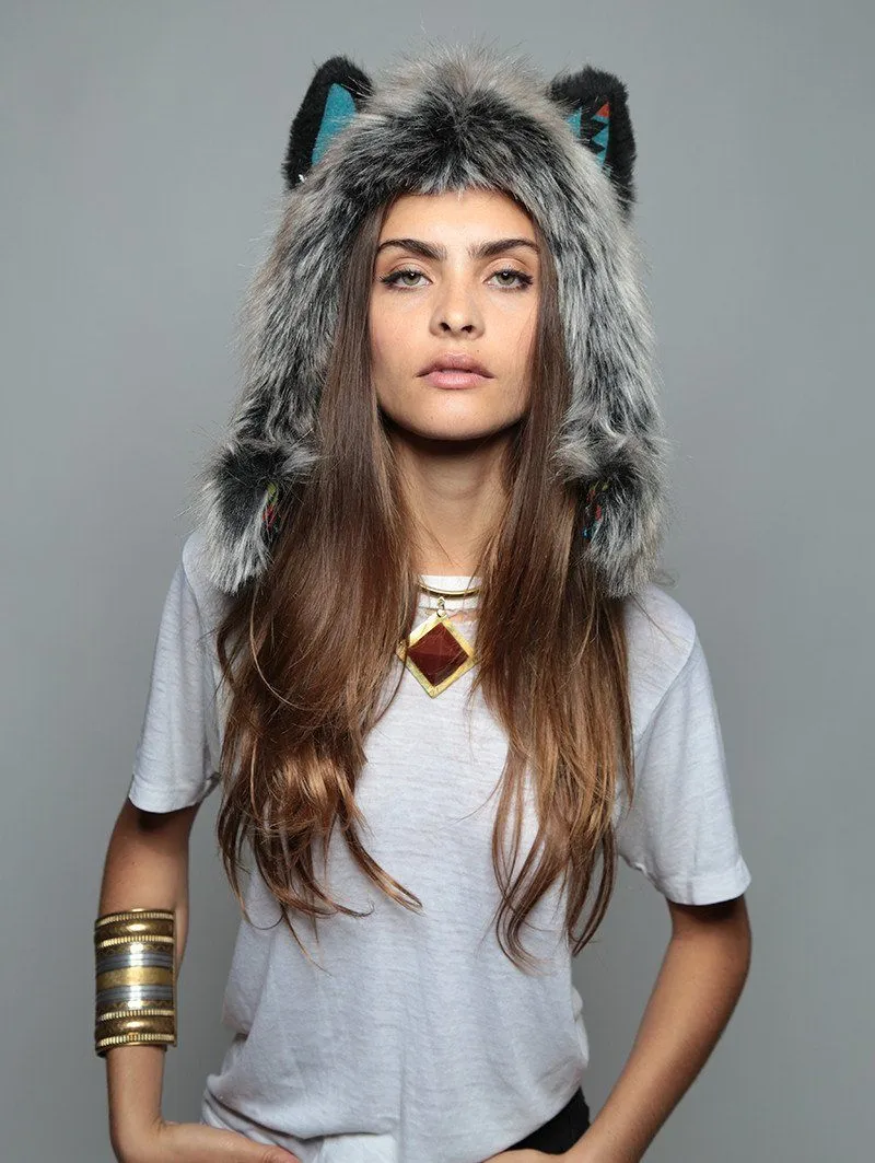 Grey Wolf Half Hood