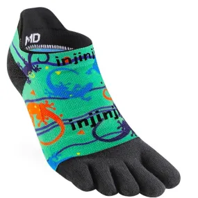 Injinji Run Sock | Lightweight | No Show | Tropic