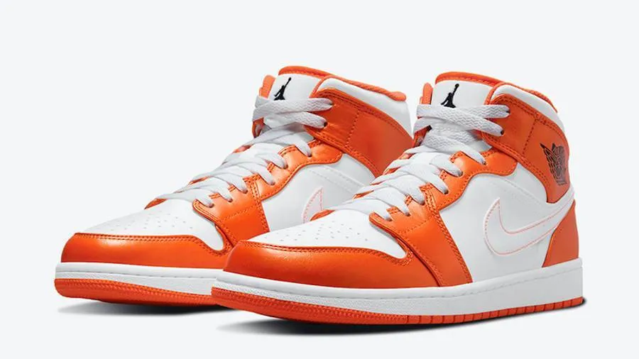 JORDAN 1 MID METALLIC ORANGE (M)