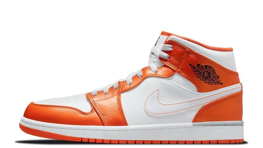 JORDAN 1 MID METALLIC ORANGE (M)