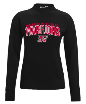 Ladies Under Armour Black Stadium Crew - Sale!