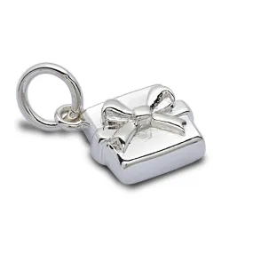 Present Personalised Silver Charm