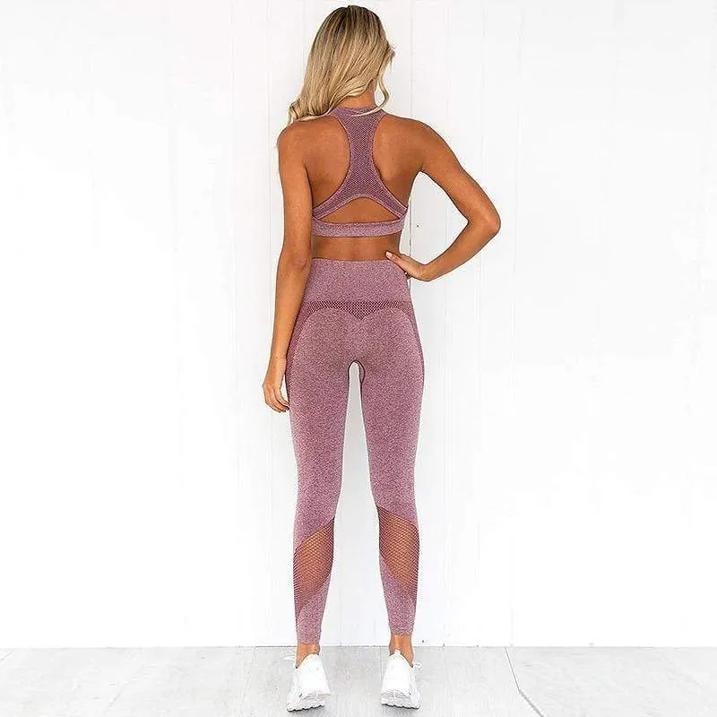 Rebel Seamless Fitness Leggings & Top Set